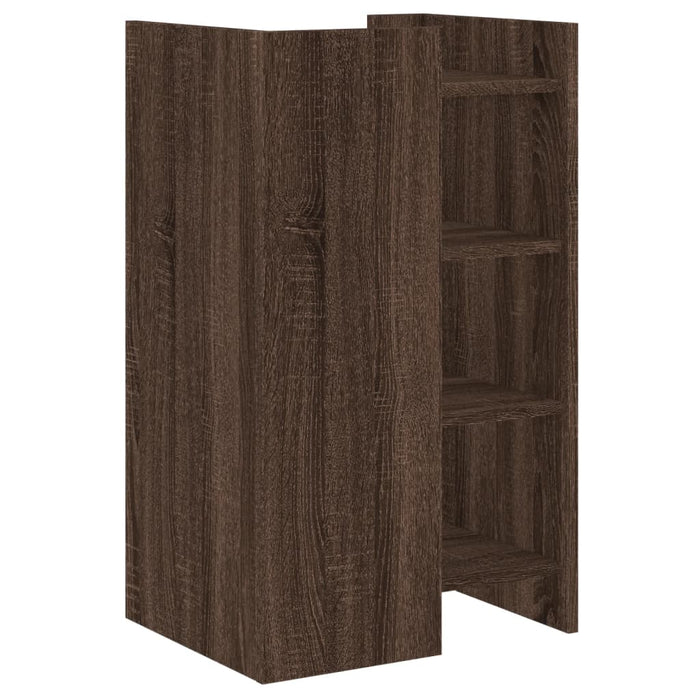 Dulap, stejar maro, 45x35x75 cm, lemn prelucrat WALTI