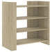 Dulap, stejar sonoma, 73,5x35x75 cm, lemn prelucrat - WALTI WALTI