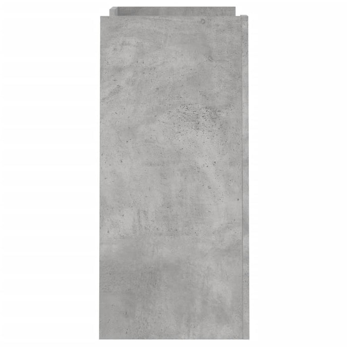 Dulap, gri beton, 73,5x35x75 cm, lemn prelucrat WALTI