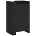 Dulap, negru, 45x35x75 cm, lemn prelucrat - WALTI WALTI