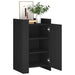 Dulap, negru, 45x35x75 cm, lemn prelucrat - WALTI WALTI