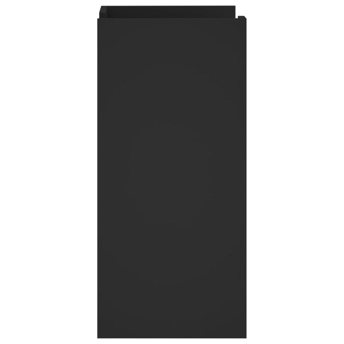 Dulap, negru, 45x35x75 cm, lemn prelucrat - WALTI WALTI