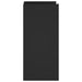 Dulap, negru, 45x35x75 cm, lemn prelucrat - WALTI WALTI