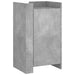 Dulap, gri beton, 45x35x75 cm, lemn prelucrat - WALTI WALTI