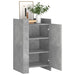 Dulap, gri beton, 45x35x75 cm, lemn prelucrat - WALTI WALTI