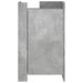 Dulap, gri beton, 45x35x75 cm, lemn prelucrat - WALTI WALTI