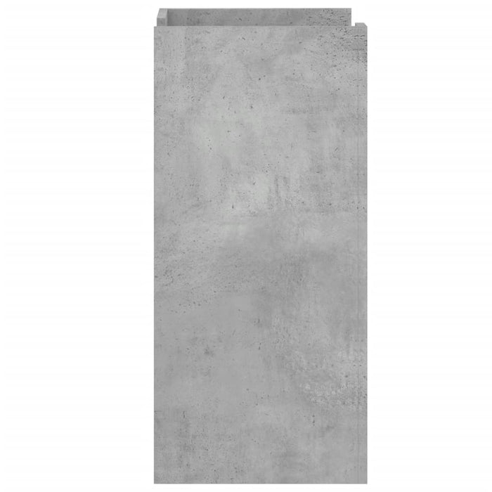 Dulap, gri beton, 45x35x75 cm, lemn prelucrat - WALTI WALTI