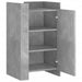 Dulap, gri beton, 45x35x75 cm, lemn prelucrat - WALTI WALTI