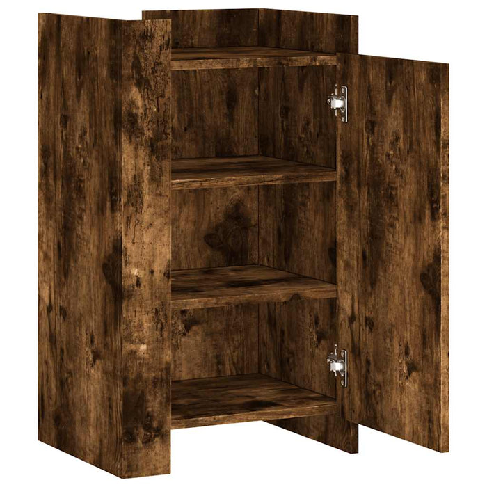 Dulap, stejar fumuriu, 45x35x75 cm, lemn prelucrat - WALTI WALTI
