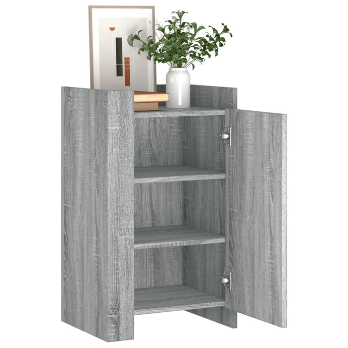 Dulap, sonoma gri, 45x35x75 cm, lemn prelucrat WALTI