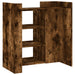 Dulap, stejar fumuriu, 73,5x35x75 cm, lemn prelucrat - WALTI WALTI