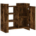 Dulap, stejar fumuriu, 73,5x35x75 cm, lemn prelucrat - WALTI WALTI