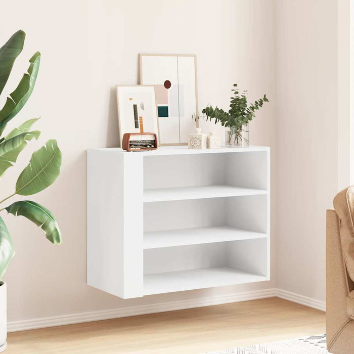 Dulap de perete, alb, 75x35x60 cm, lemn prelucrat WALTI