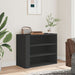 Dulap de perete, negru, 75x35x60 cm, lemn prelucrat - WALTI WALTI