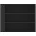 Dulap de perete, negru, 75x35x60 cm, lemn prelucrat - WALTI WALTI