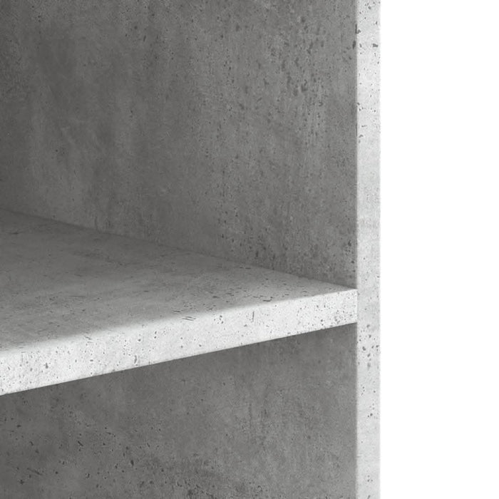 Dulap de perete, gri beton, 75x35x60 cm, lemn prelucrat - WALTI WALTI