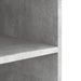 Dulap de perete, gri beton, 75x35x60 cm, lemn prelucrat - WALTI WALTI