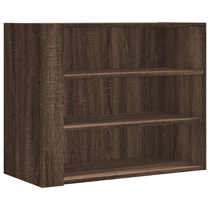 Dulap de perete, stejar maro, 75x35x60 cm, lemn compozit - WALTI WALTI