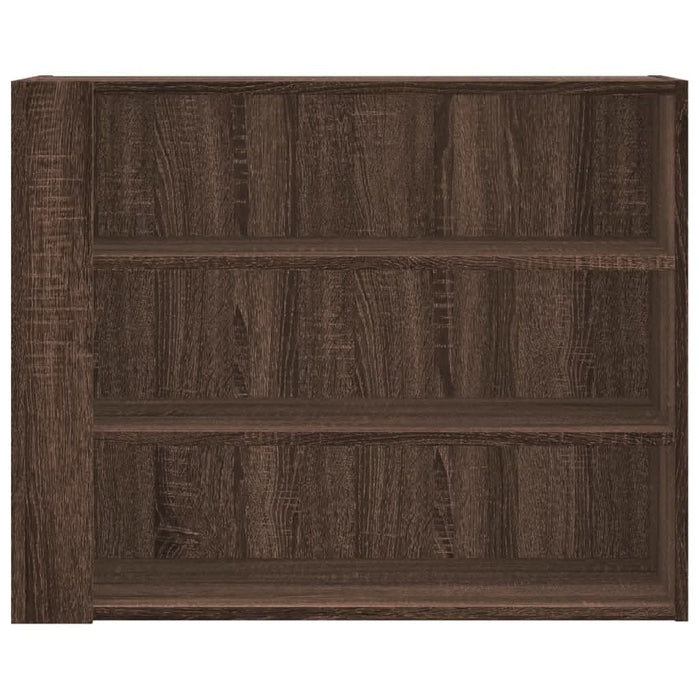 Dulap de perete, stejar maro, 75x35x60 cm, lemn compozit - WALTI WALTI