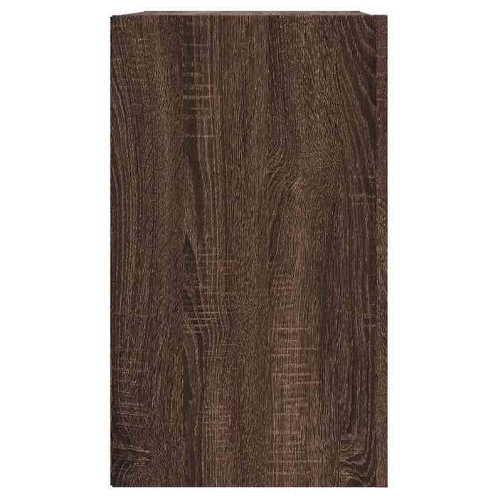 Dulap de perete, stejar maro, 75x35x60 cm, lemn compozit - WALTI WALTI
