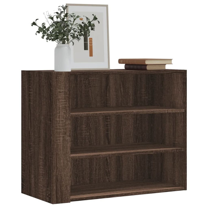 Dulap de perete, stejar maro, 75x35x60 cm, lemn compozit - WALTI WALTI