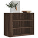 Dulap de perete, stejar maro, 75x35x60 cm, lemn compozit - WALTI WALTI