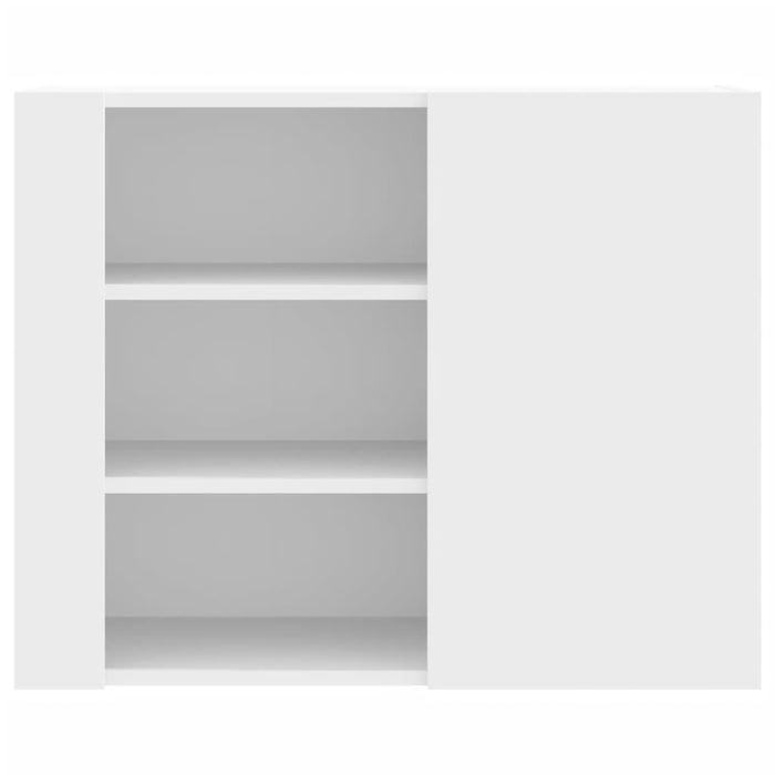 Dulap de perete, alb, 75x35x60 cm, lemn prelucrat - WALTI WALTI
