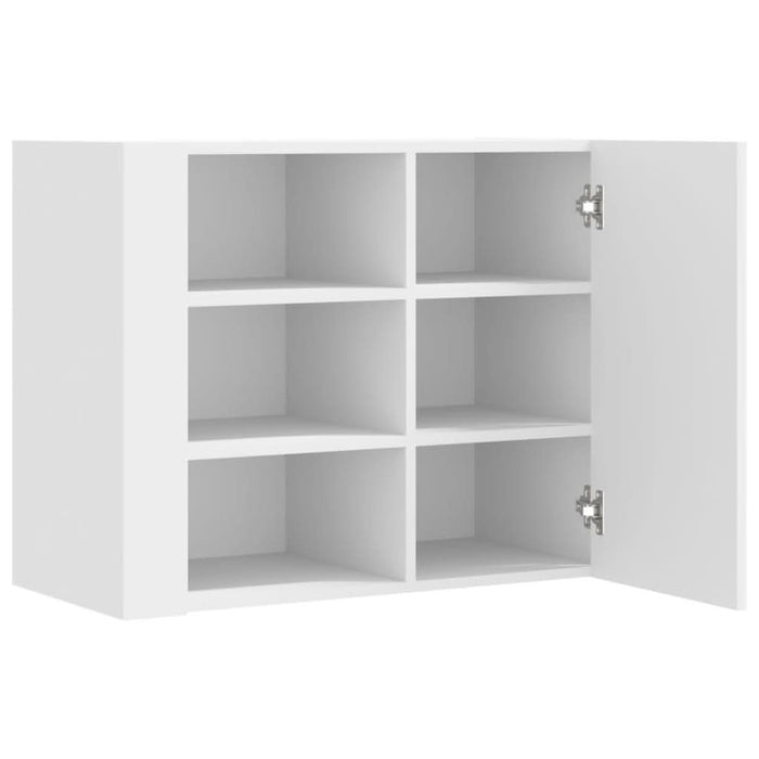 Dulap de perete, alb, 75x35x60 cm, lemn prelucrat - WALTI WALTI