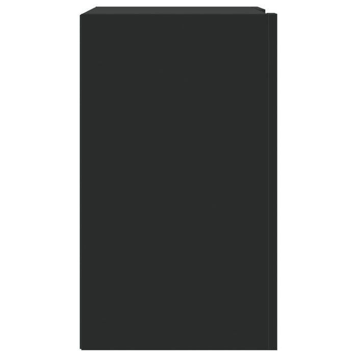 Dulap de perete, negru, 75x35x60 cm, lemn prelucrat - WALTI WALTI