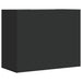 Dulap de perete, negru, 75x35x60 cm, lemn prelucrat - WALTI WALTI