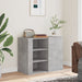 Dulap de perete, gri beton, 75x35x60 cm, lemn prelucrat - WALTI WALTI