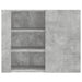 Dulap de perete, gri beton, 75x35x60 cm, lemn prelucrat - WALTI WALTI