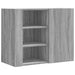 Dulap de perete, gri sonoma, 75x35x60 cm, lemn compozit - WALTI WALTI