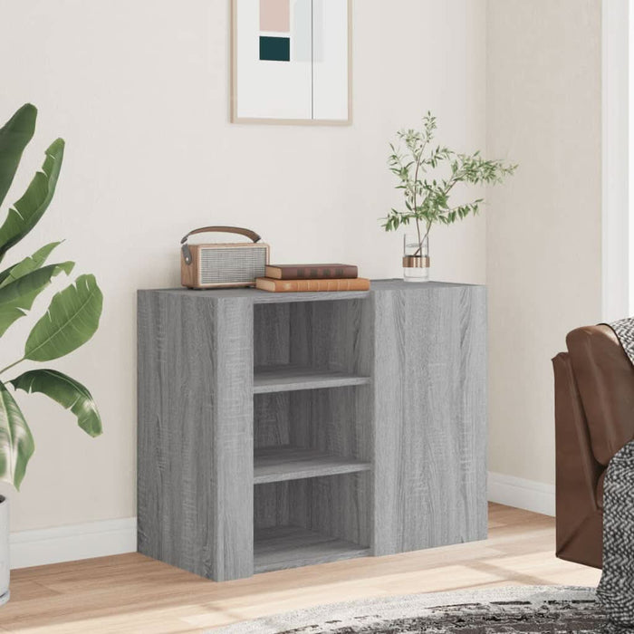 Dulap de perete, gri sonoma, 75x35x60 cm, lemn compozit - WALTI WALTI