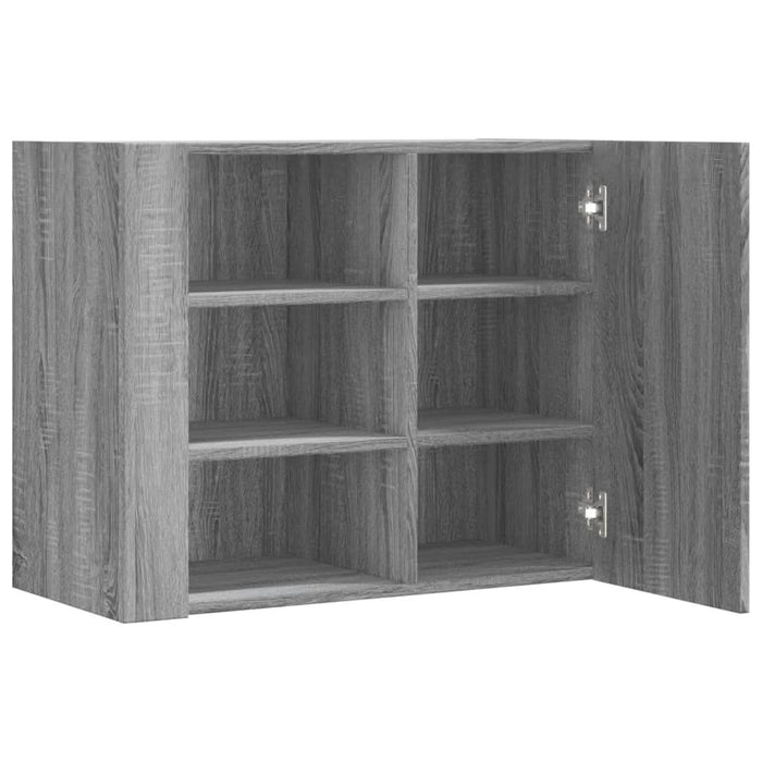 Dulap de perete, gri sonoma, 75x35x60 cm, lemn compozit - WALTI WALTI