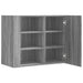 Dulap de perete, gri sonoma, 75x35x60 cm, lemn compozit - WALTI WALTI