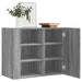 Dulap de perete, gri sonoma, 75x35x60 cm, lemn compozit - WALTI WALTI