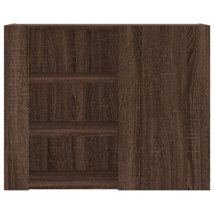 Dulap de perete, stejar maro, 75x35x60 cm, lemn compozit - WALTI WALTI