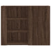 Dulap de perete, stejar maro, 75x35x60 cm, lemn compozit - WALTI WALTI