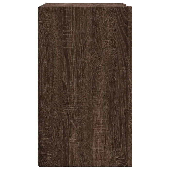 Dulap de perete, stejar maro, 75x35x60 cm, lemn compozit - WALTI WALTI