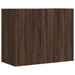 Dulap de perete, stejar maro, 75x35x60 cm, lemn compozit - WALTI WALTI