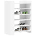 Pantofar, alb, 74,5x37,5x100 cm, lemn prelucrat - WALTI WALTI