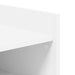 Pantofar, alb, 74,5x37,5x100 cm, lemn prelucrat - WALTI WALTI