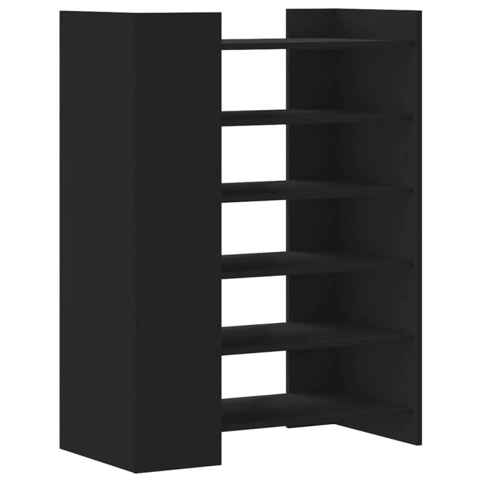 Pantofar, negru, 74,5x37,5x100 cm, lemn prelucrat - WALTI WALTI