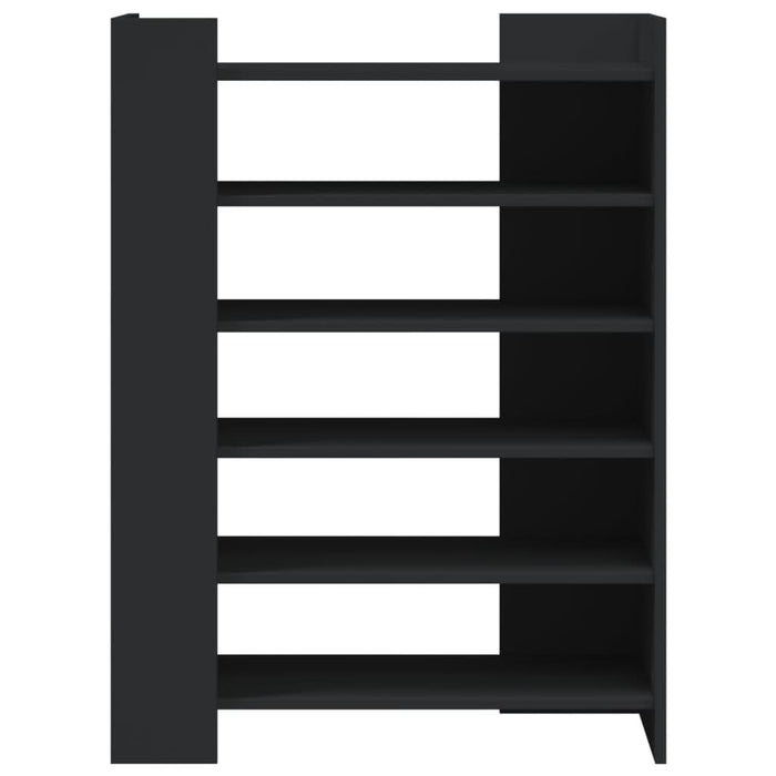 Pantofar, negru, 74,5x37,5x100 cm, lemn prelucrat - WALTI WALTI