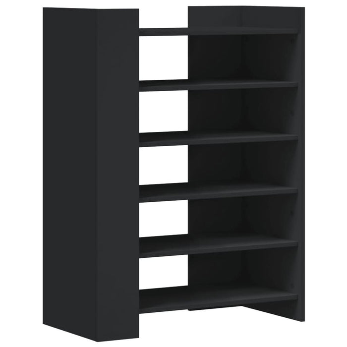 Pantofar, negru, 74,5x37,5x100 cm, lemn prelucrat - WALTI WALTI
