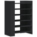Pantofar, negru, 74,5x37,5x100 cm, lemn prelucrat - WALTI WALTI