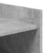Pantofar, gri beton, 74,5x37,5x100 cm, lemn prelucrat - WALTI WALTI