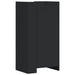Pantofar, negru, 52x37,5x100 cm, lemn prelucrat - WALTI WALTI