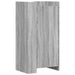 Pantofar, gri sonoma, 52x37,5x100 cm, lemn prelucrat - WALTI WALTI